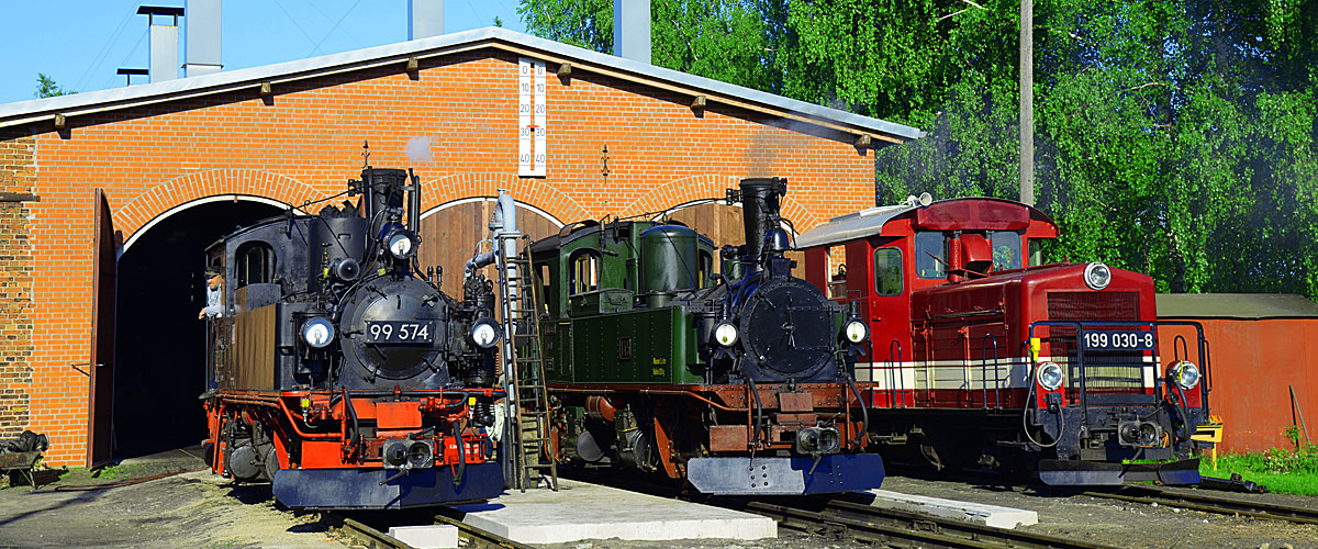 Döllnitzbahn TÄGLICH UNTER DAMPF Bahnnostalgie Deutschland